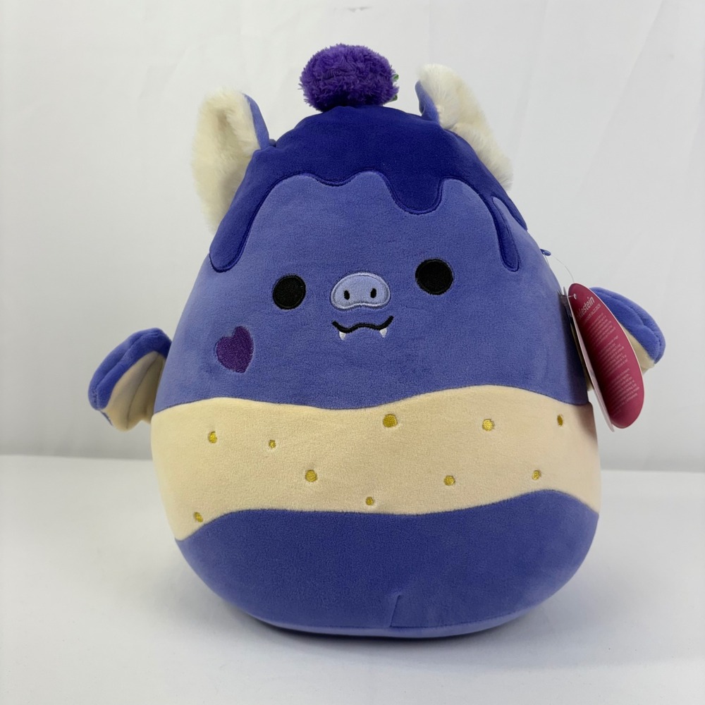 Squishmallows Finklestein the Blueberry Cheesecake Bat‎ Plush Valentines 2026